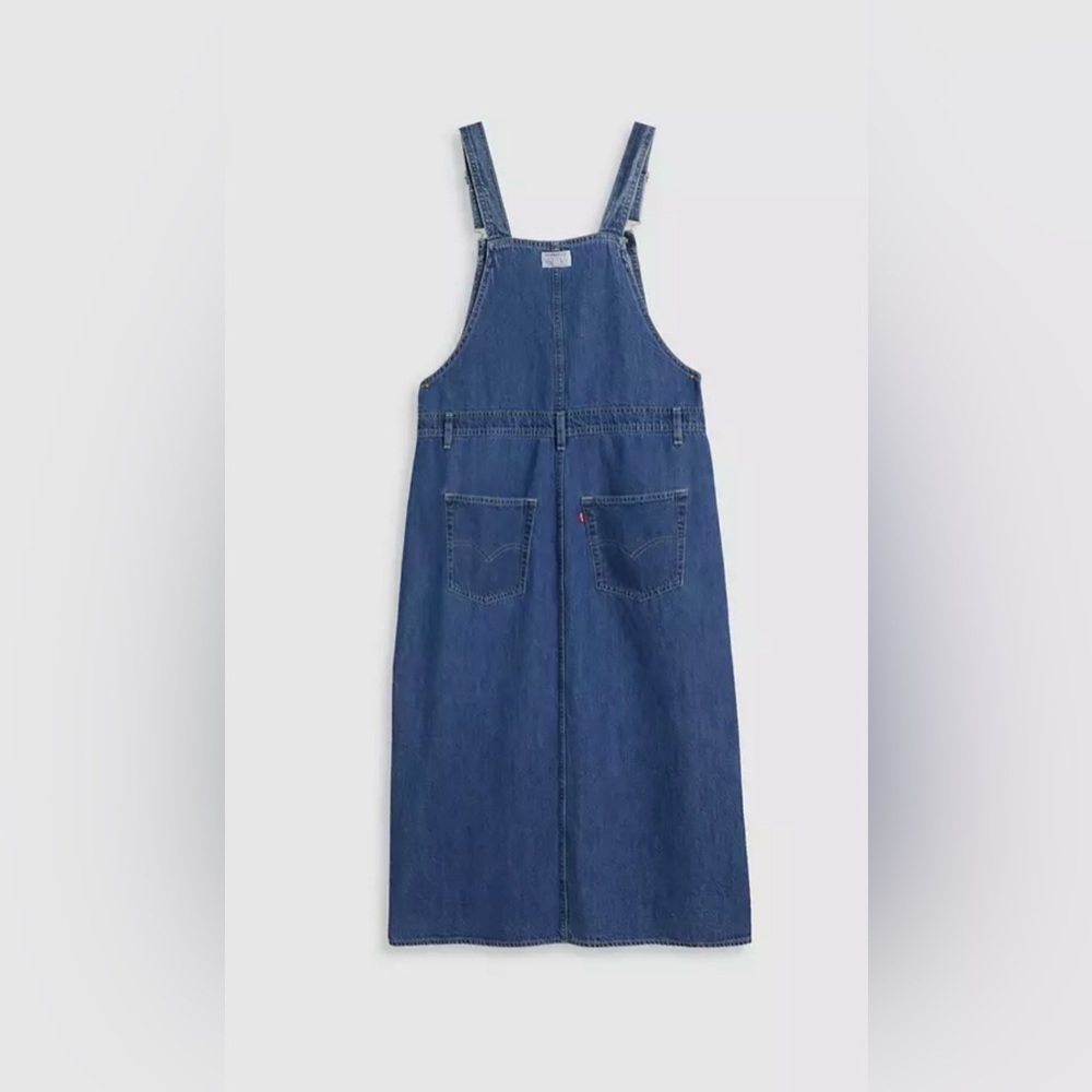 Levi’s Tico Denim Jumper Dress – Button Front – Size Small – NWT - Picture 2 of 13